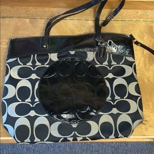 Coach Monogram Tote